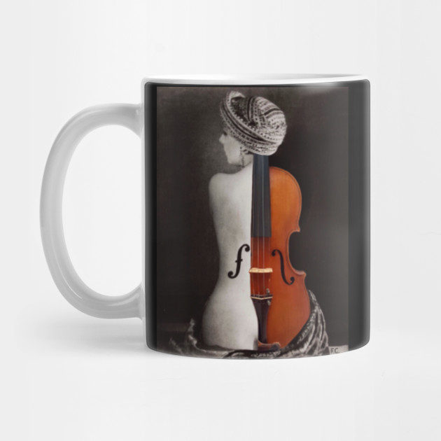 le violon d'ingres man ray Music Mug TeePublic